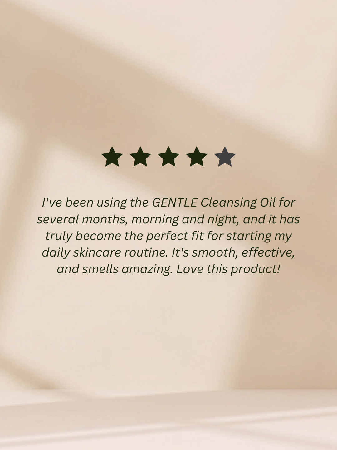 GENTLE Cleansing Oil